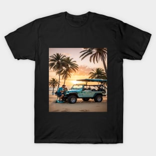 Digital Nomad Working Remotely T-Shirt